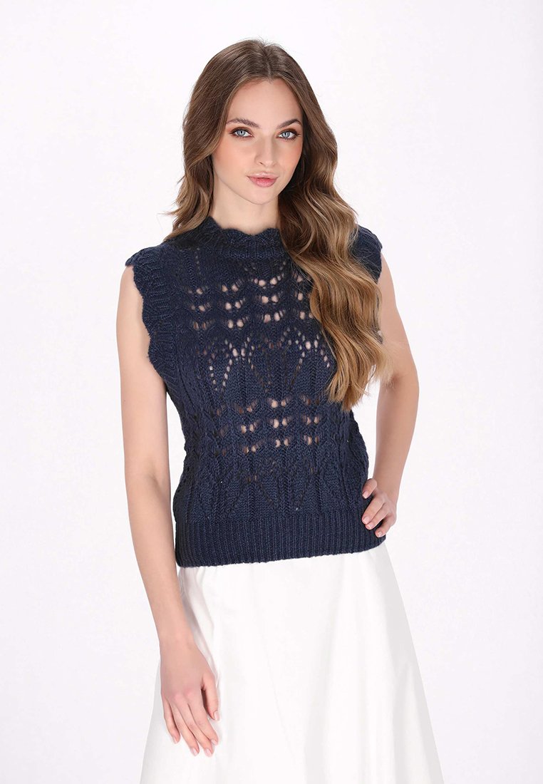 dreimaster Trui donkerblauw