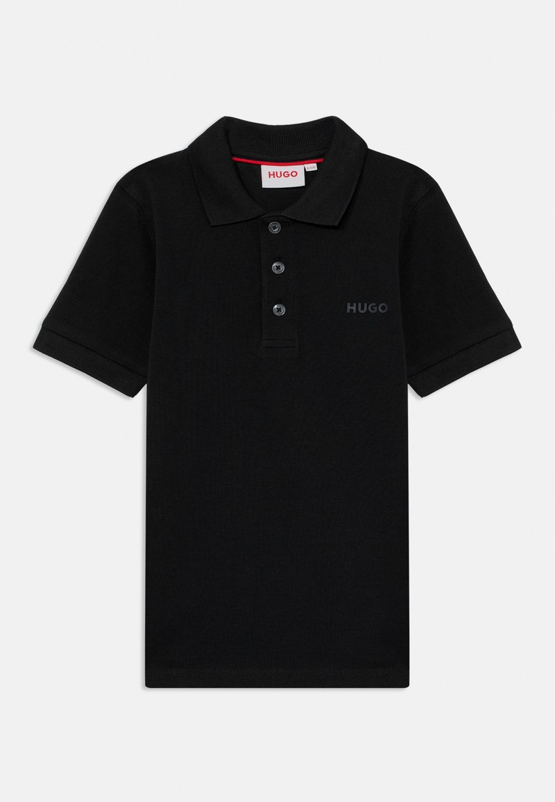 HUGO Kids - SHORT SLEEVE - Polo shirt - black, Enlarge