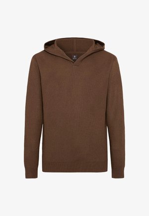 Boggi Milano Džemperis ar kapuci - hazelnut