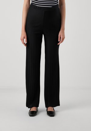 MAMALICIOUS MLNOELA PLISSE PANTS - Hlače - black