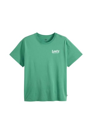 Levi's®, LSE_SS RELAXED FIT TEE BOXTAB 5IN BLACK. - T-Shirt print - levis records crus greens