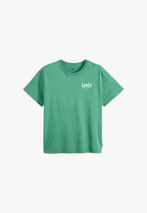 Levi's®, LSE_SS RELAXED FIT TEE BOXTAB 5IN BLACK. - T-Shirt print - levis records crus greens
