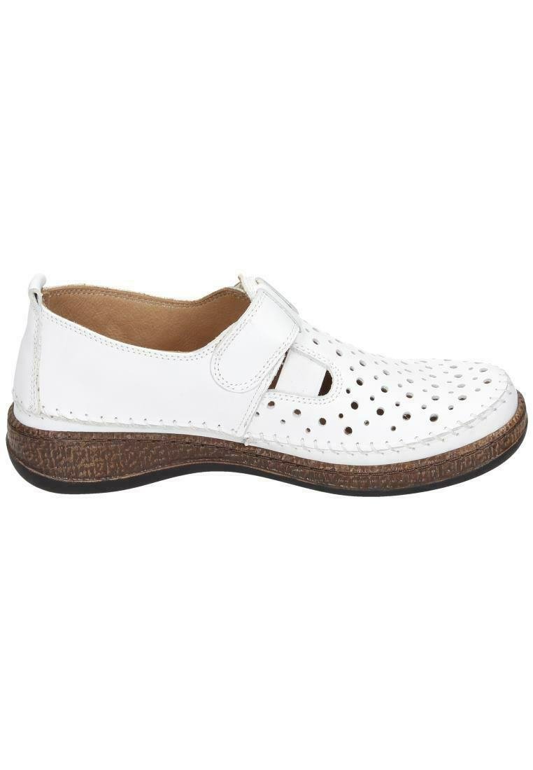 Damen Halbschuhe | Comfortabel Slipper weiß - JU86293 Damen Halbschuhe | Comfortabel Slipper weiß - JU86293