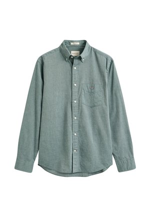 GANT, CLASSIC SHIRT - Hemd - dark emerald