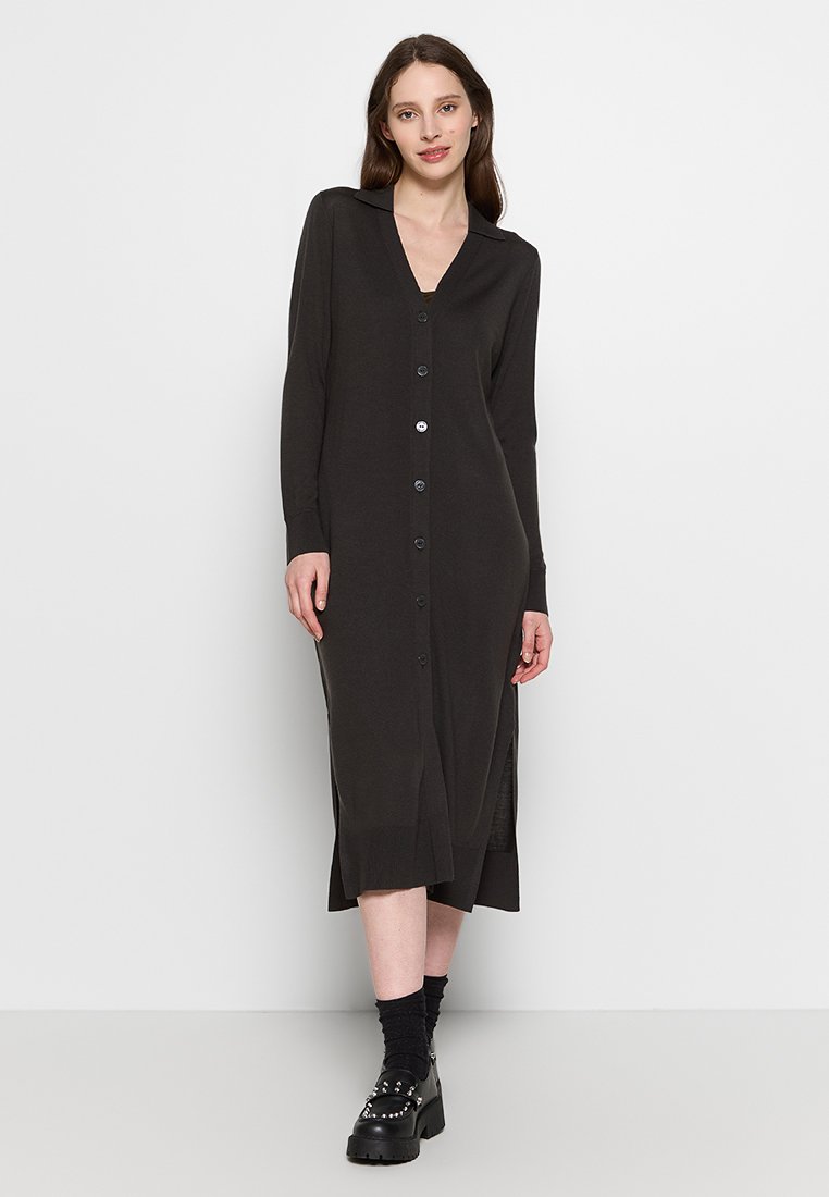 AllSaints Gebreide jurk kaki AllSaints Gebreide jurk kaki