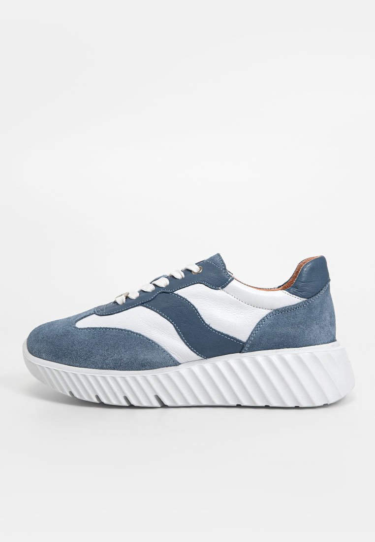 Unisa Sneakers laag blauw denim/bluedenim