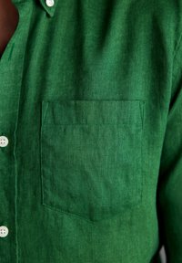 Next SIGNATURE LONG SLEEVE COLLAR - Skjorta - green