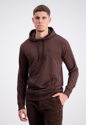 BACKPRINT - Hoodie - oak brown