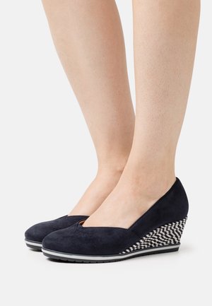 Tamaris, Escarpins compensés - dark blue