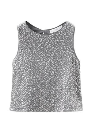 Top - silver-coloured