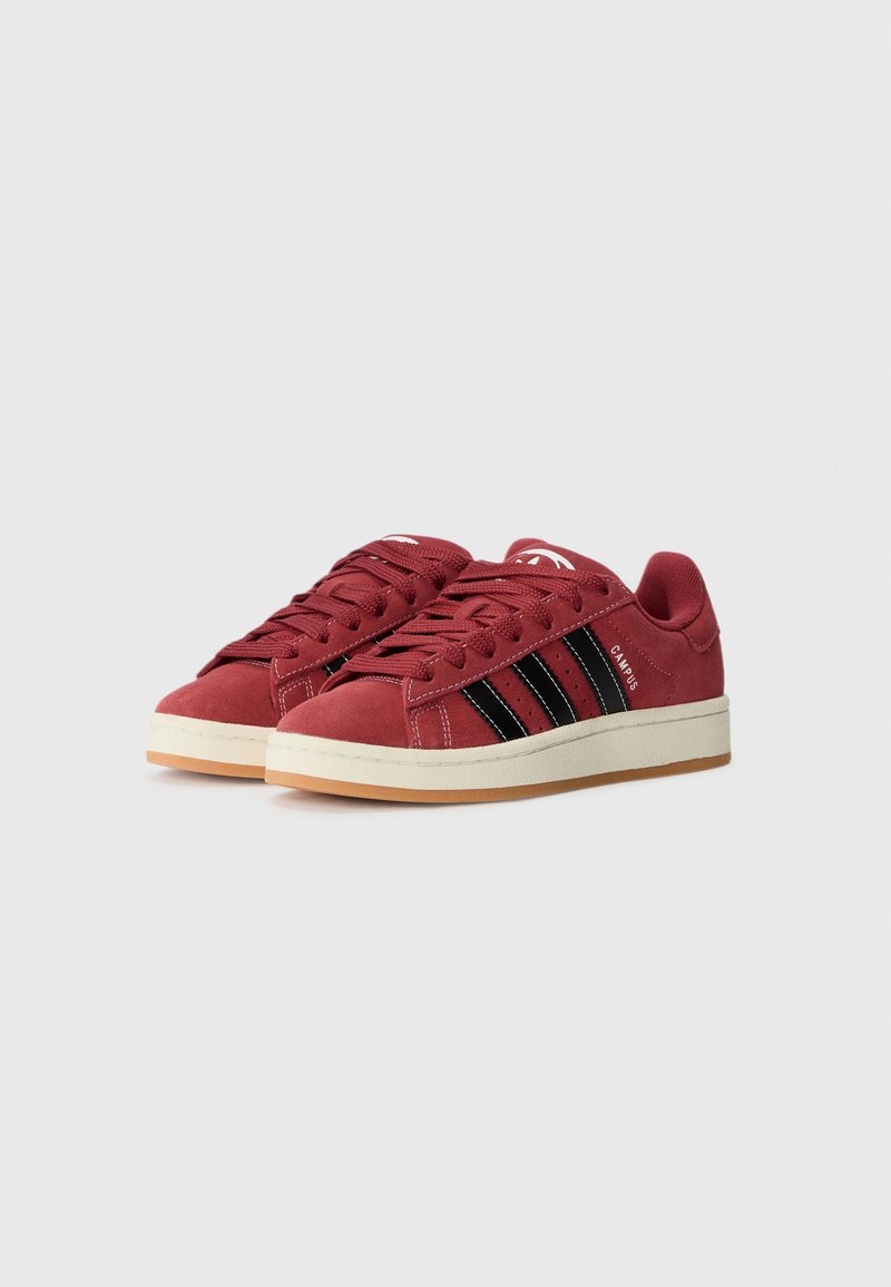 adidas gazelle silver green womens Campus 00S Sneakers in red suede – Deliberti main image 1