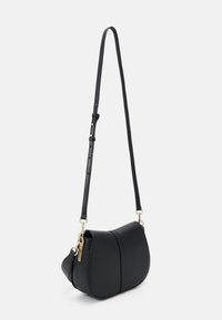Tommy Hilfiger HERITAGE SADDLE BAG - Käekott - black