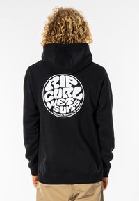 Rip Curl - ICON - Felpa con cappuccio - black Immagine in miniatura 1