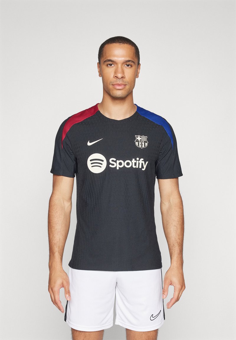 Nike Performance FC BARCELONA M NK DFADV STRK EL TOP K - Roupa de discoteca - black/noble red/orewood brown