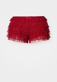 Jaded London RHEA BLOOMERS - Kratke hlače - red