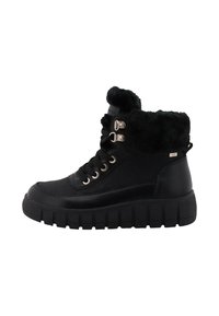 TOM TAILOR Bottines à lacets - black