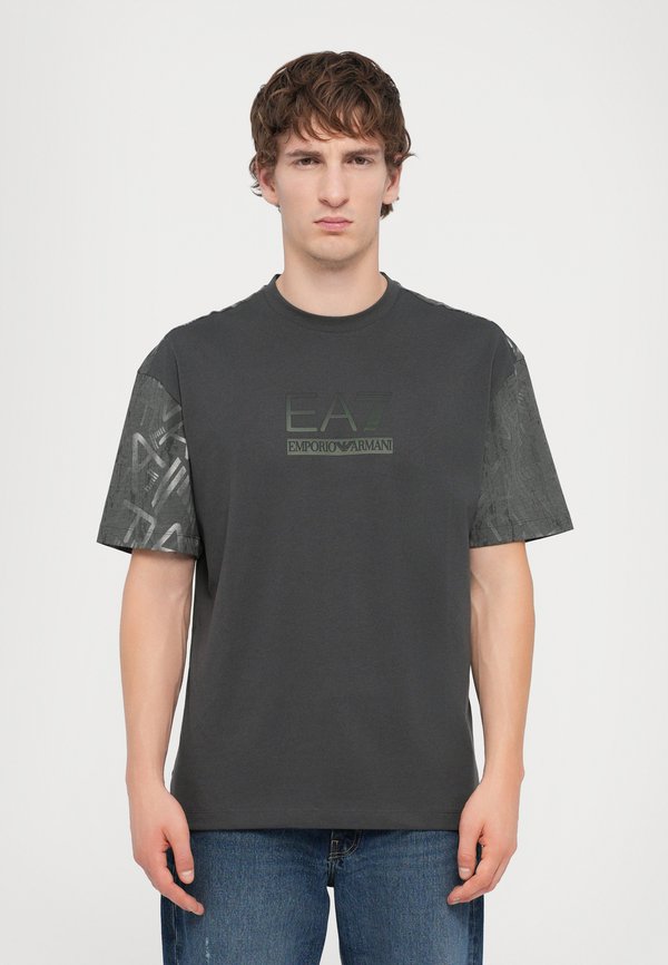 TRAIN LOGO SERIES TEE  GRAPHIC - Print T-shirt - asphalt