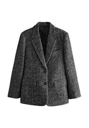 REGULAR FIT - PREMIUM HERRINGBONE - Blejzer - monochrome
