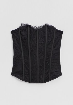 House, CORSAGENTOP - Bluse - black
