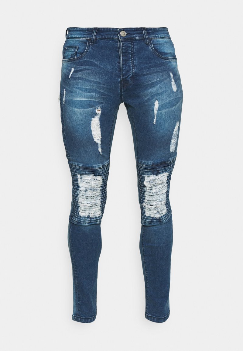 Brave Soul Jeans Skinny Fit blauw denim/bluedenim