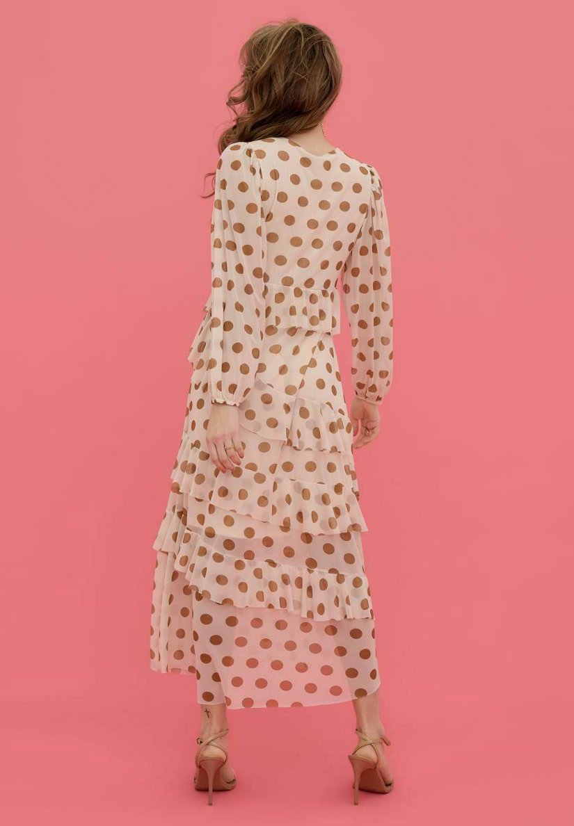 Vero Moda Jurk - pristine/beige - Zalando.nl