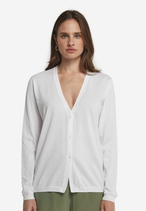 Falconeri FRESH LONG-SLEEVED - Cardigan - weiß  white
