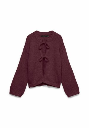 Vero Moda, STRICKJACKE VMVISION STRICKJACKE - Kardigán - winetasting