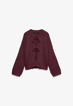 Vero Moda, STRICKJACKE VMVISION STRICKJACKE - Kardigán - winetasting