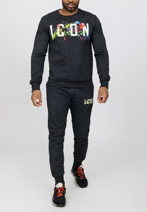 ENSEMBLE JOGGING SET - Survêtement - noir