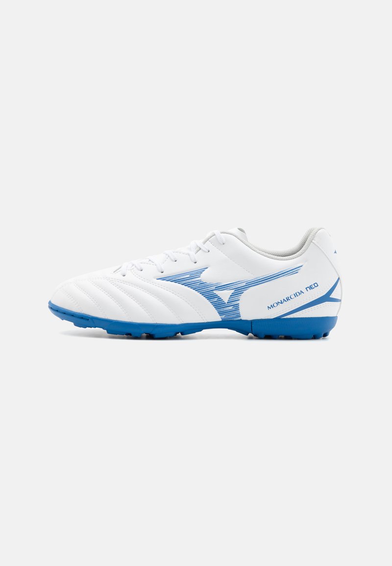 Mizuno MONARCIDA NEO III SELECT AS - Scarpe da calcio per terreni sintetici - white/laser blue