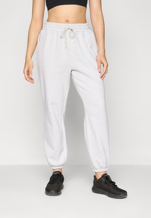 Fabletics WEEKEND BAGGY JOGGER - Træningsbukser - light grey heather