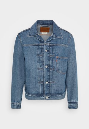 Levi's® TYPE I TRUCKER - Denim jacket - medium indigo stonewash