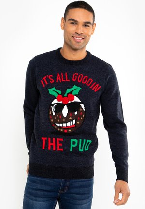 Strickpullover - navy