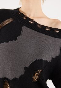 YOURTURN UNISEX - Trui - black/beige