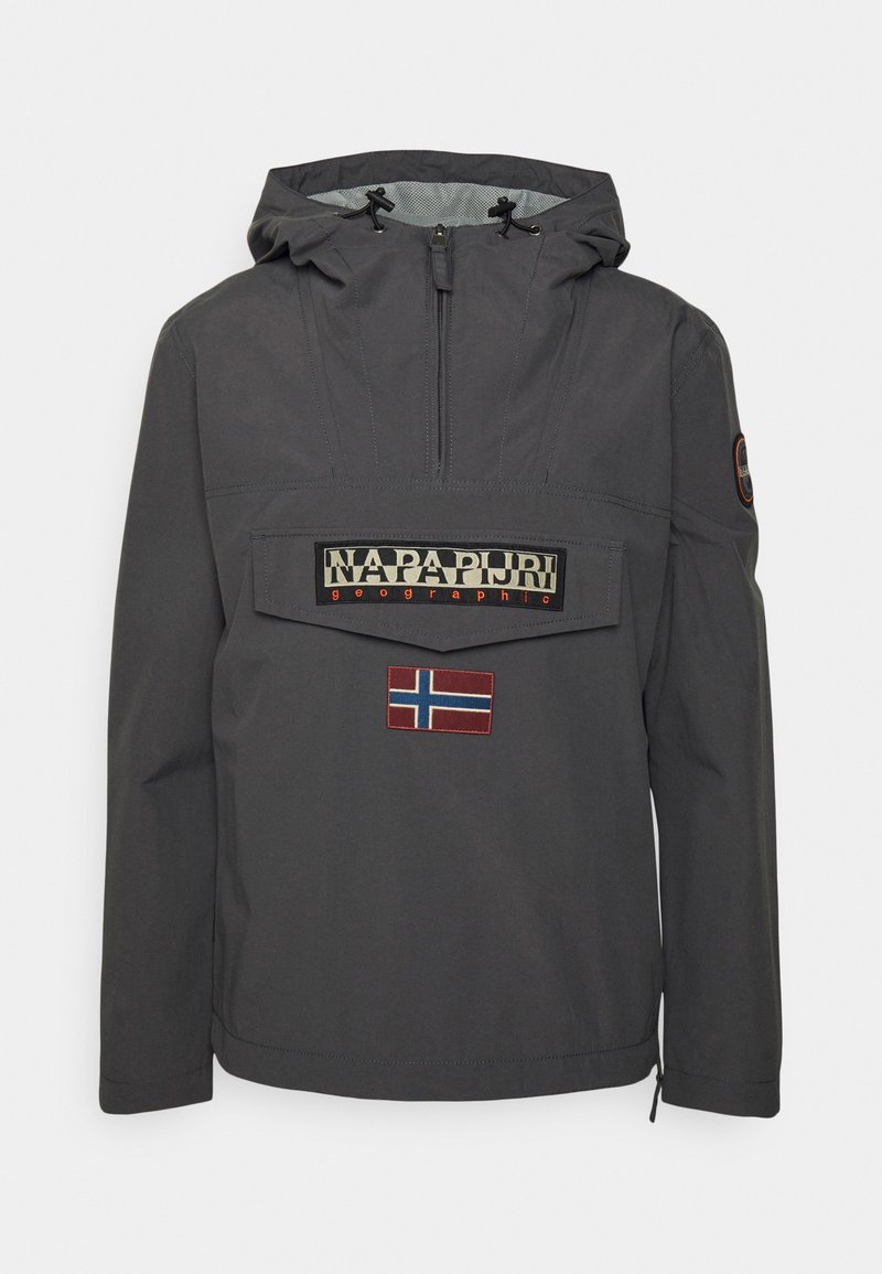 Napapijri RAINFOREST - Vindjakke - dark grey solid