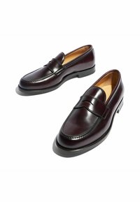 Scarosso EDWARD TAN  - Obuća za navlačenje - burgundy - calf