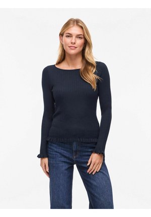 VIBELIA BOATNECK - Trui - navy blazer