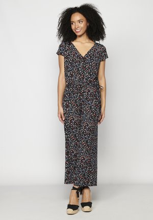 Koroshi SHORT SLEEVE - Tuta jumpsuit - black