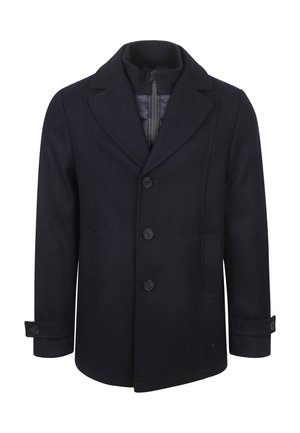 OUT STEPPIN - Halflange jas - navy
