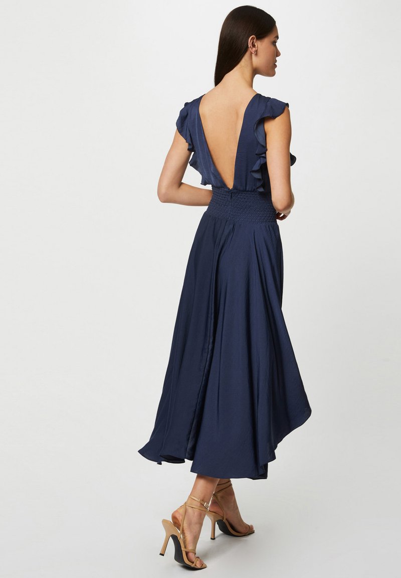 Morgan SMOCKED WAIST Vestido largo indigo/azul - Main Image