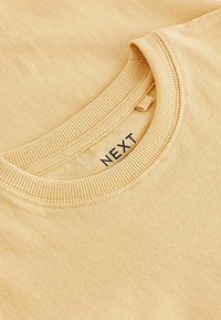 Next SHORT SLEEVE - T-shirt basic - buttermilk yellow
