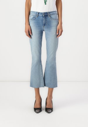 AUTHENTIC FLY - Jean bootcut - blue denim