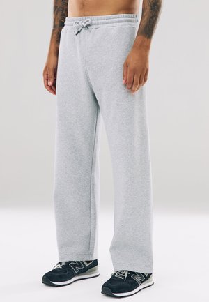 Next REGULAR FIT - OPEN HEAVYWEIGHT JOGGERS  - Träningsbyxor - grey marl