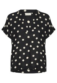 KAANO - Bluse - black turtledove dot