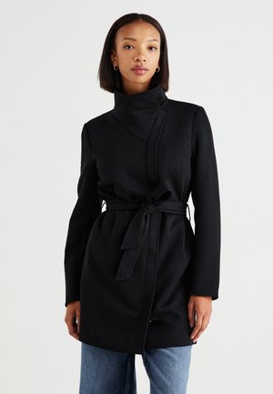 ONLELLI LIGHT - Cappotto corto - black