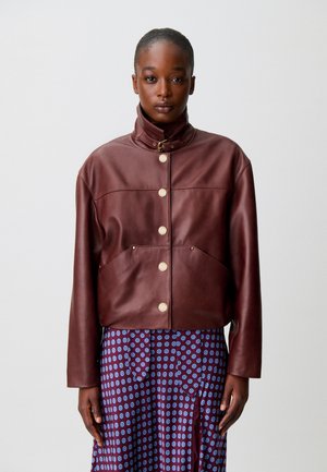 Claudie Pierlot, Giacca di pelle - caramel