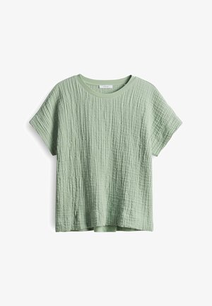 OPUS, OVERSIZED FIT - Basic T-shirt - green glow