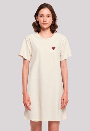 Jersey dress - whitesand