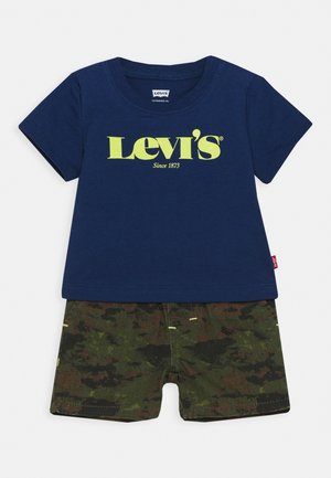 TEE SHORT SET - T-shirt print - estate blue