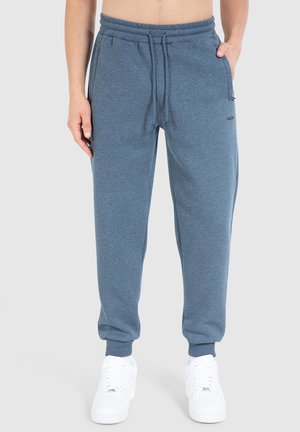 CASUAL REGULAR FIT WALKER - Træningsbukser - blau melange